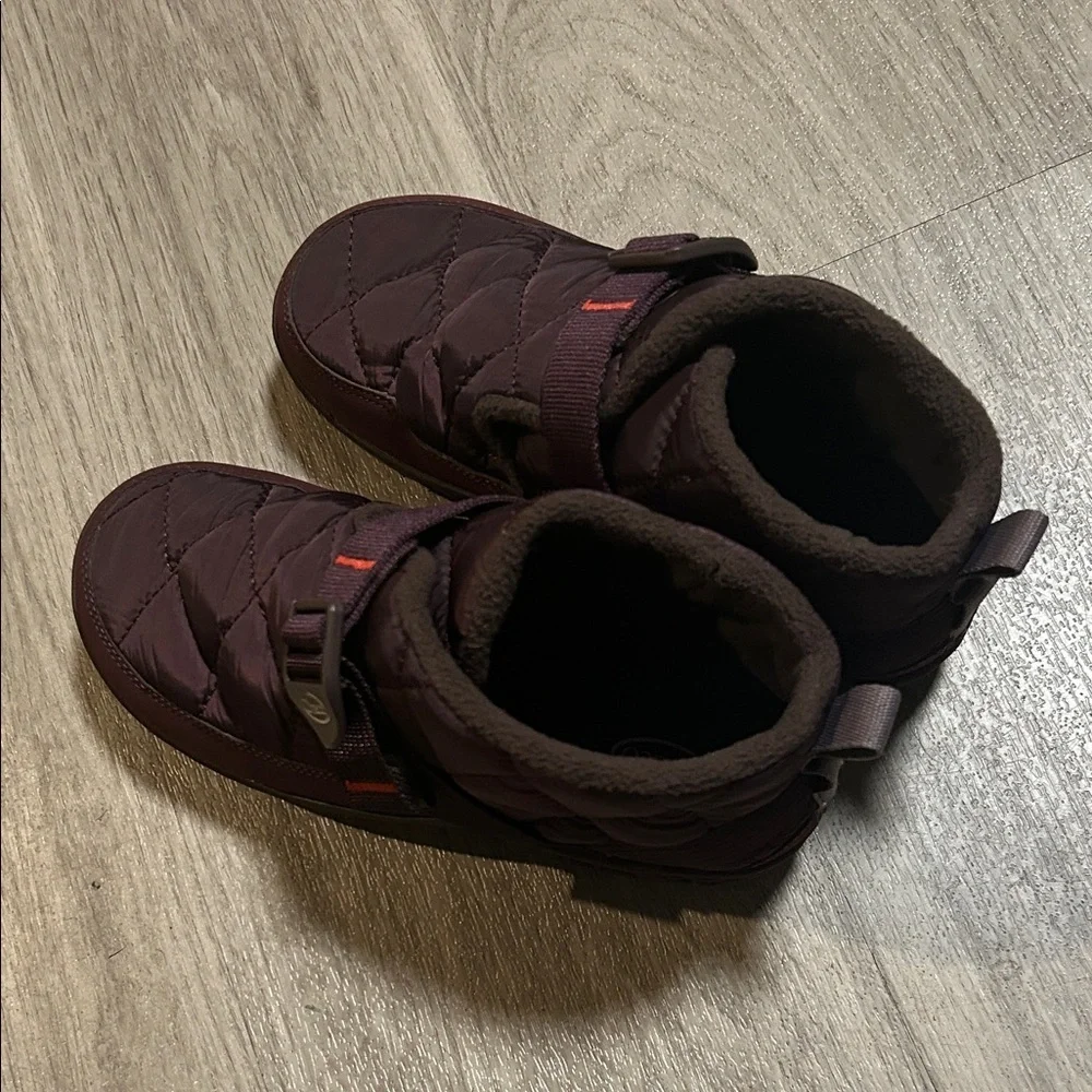 Chaco Kids Boots Burgundy